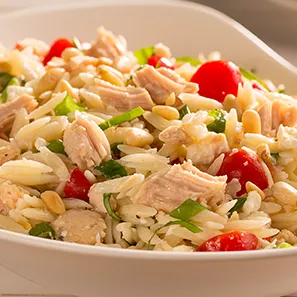 Lemon Chicken Orzo Salad