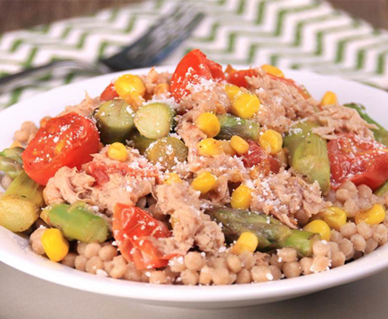 hungry-girl’s-herb-and-garlic-tuna-veggie-couscous-salad