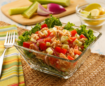 salmon-vegetable-salad